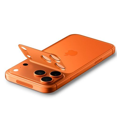 Alternative view of Spigen Glass tR EZ Fit Optik ProXL Orange iPhone 17 Pro