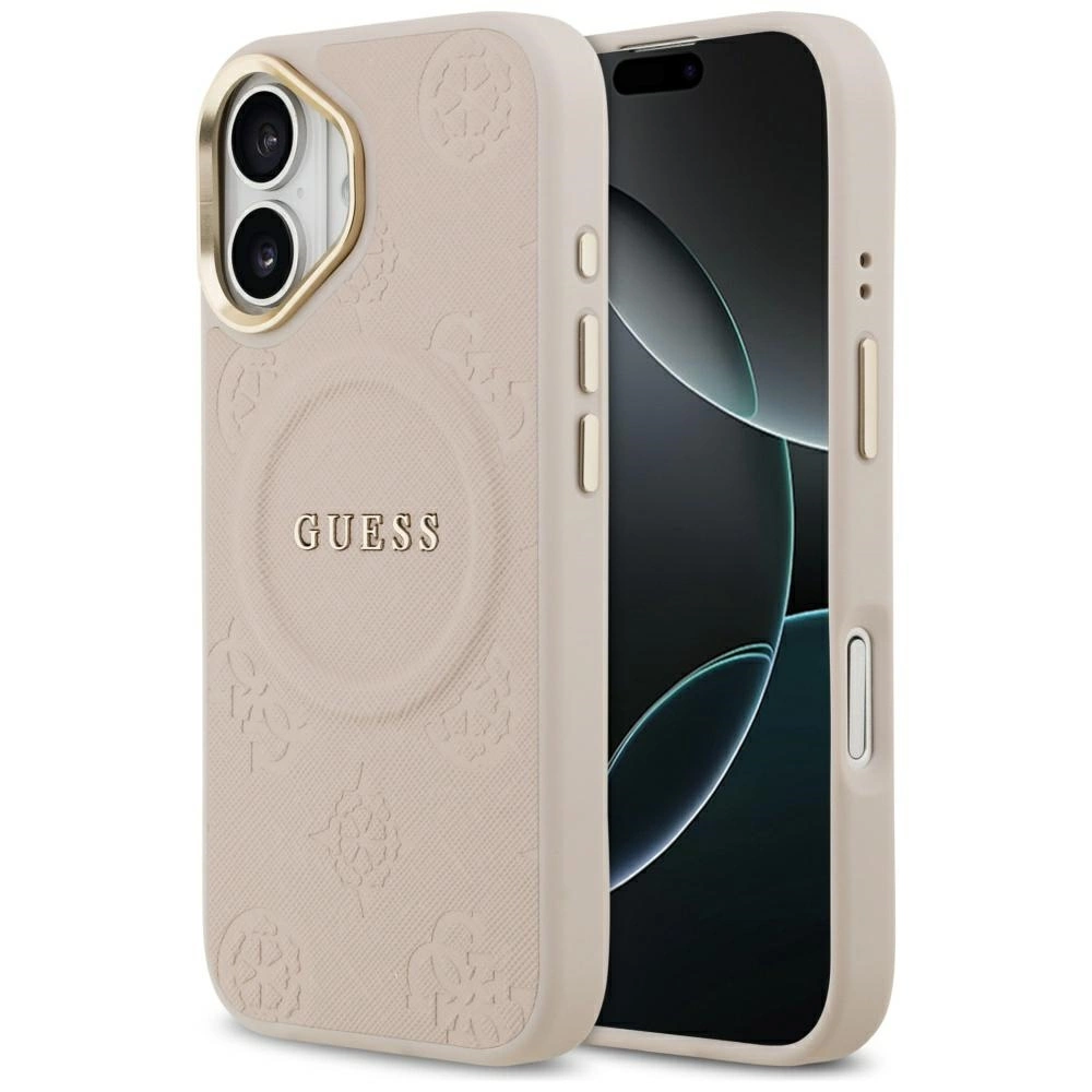 Θήκη Guess Peony Hot Stamp Magsafe Pink iPhone 17 ΘΗΚΕΣ Guess Θήκη Guess Peony Hot Stamp Magsafe Pink iPhone 17