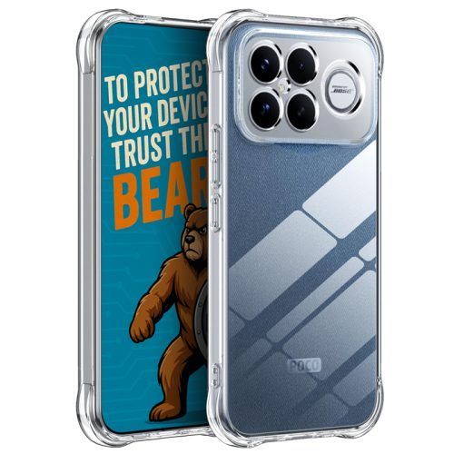 Θήκη Orso Armor Clear Poco F8 Ultra 5G ΘΗΚΕΣ Orso Θήκη Orso Armor Clear Poco F8 Ultra 5G