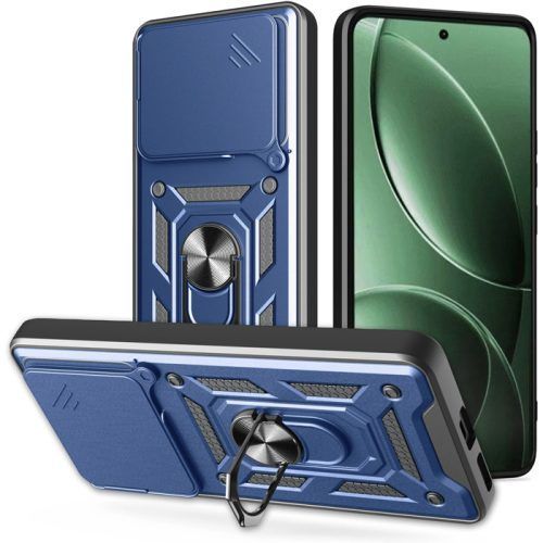 Θήκη Combo Kickstand Slide Camera Blue Poco F8 Pro 5G ΘΗΚΕΣ Orso Θήκη Combo Kickstand Slide Camera Blue Poco F8 Pro 5G