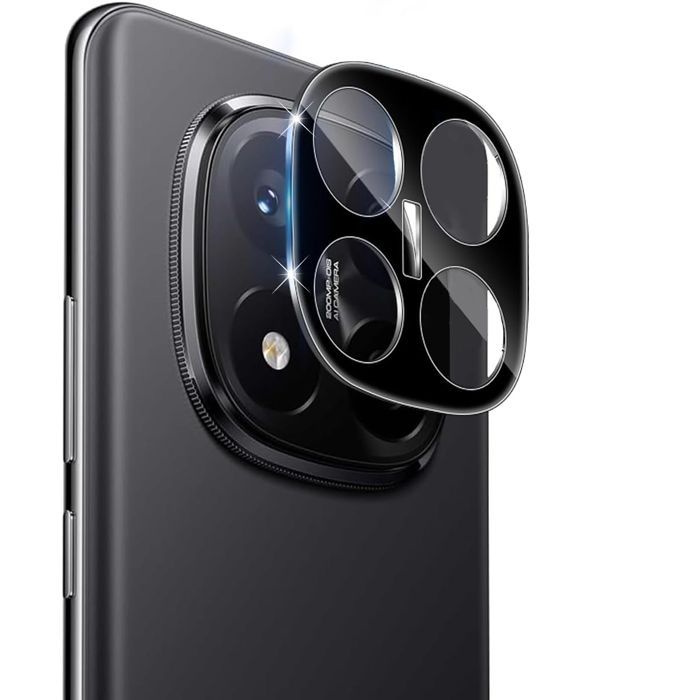 Orso Full Cover 9H Camera Glass Black Xiaomi Redmi Note 15 5G / Poco M8 5G ΠΡΟΣΤΑΣΙΑ ΟΘΟΝΗΣ Orso Orso Full Cover 9H Camera Glass Black Xiaomi Redmi Note 15 5G / Poco M8 5G