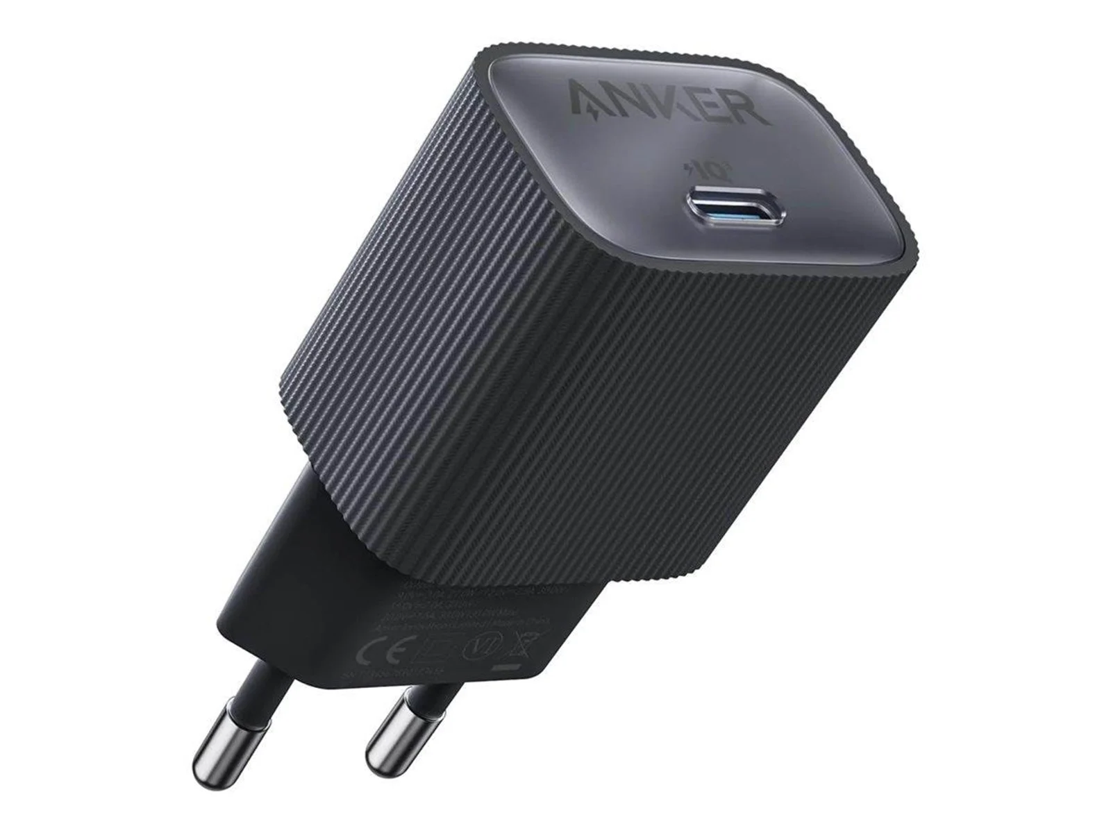 Anker 30W PD USB-C Nano GaN Fast Charger Black ΑΞΕΣΟΥΑΡ Anker Anker 30W PD USB-C Nano GaN Fast Charger Black