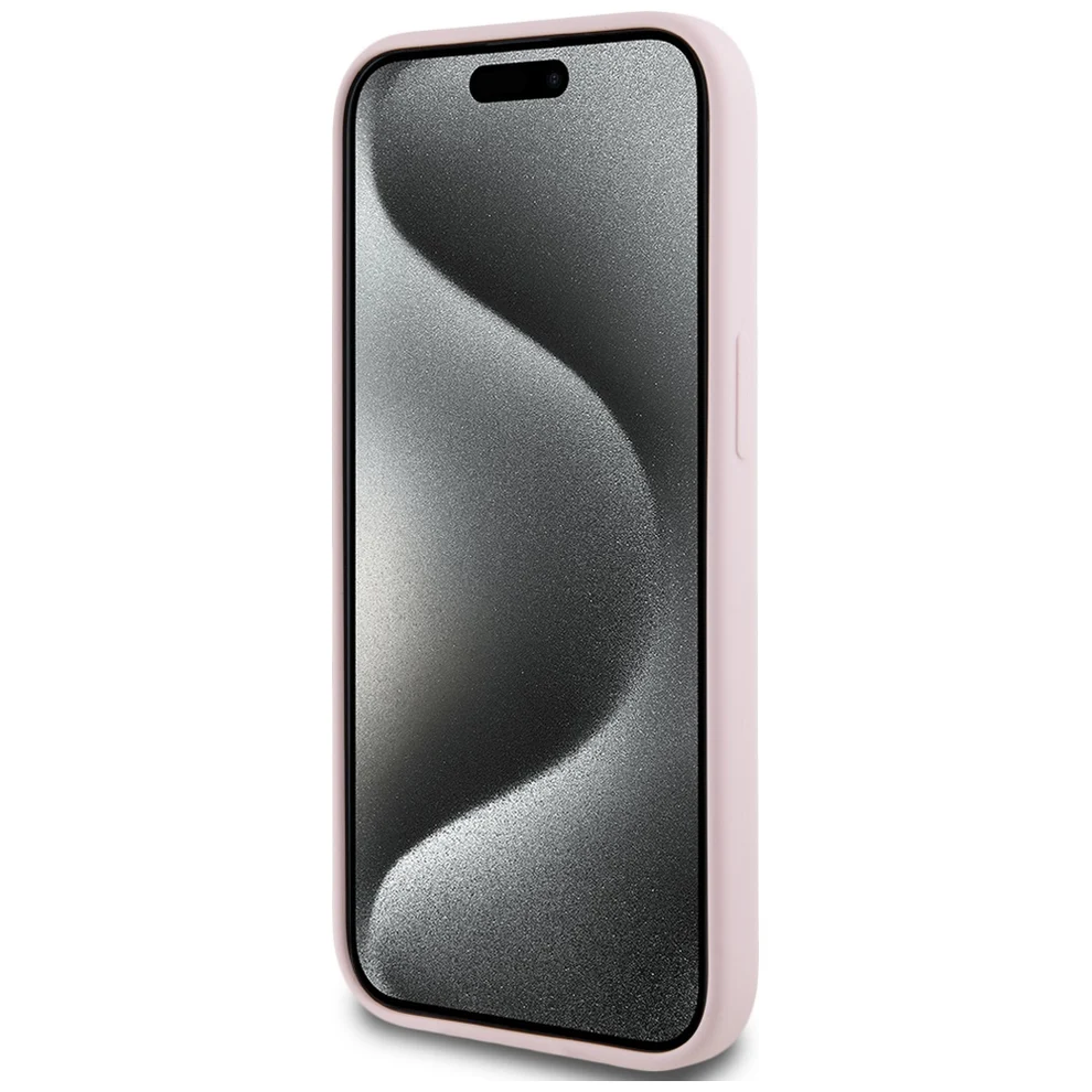 Θήκη Karl Lagerfeld Silicone Shadow Metal Initial MagSafe Pink iPhone 15 Plus ΘΗΚΕΣ KARL LAGERFELD Θήκη Karl Lagerfeld Silicone Shadow Metal Initial MagSafe Pink iPhone 15 Plus - Image 4