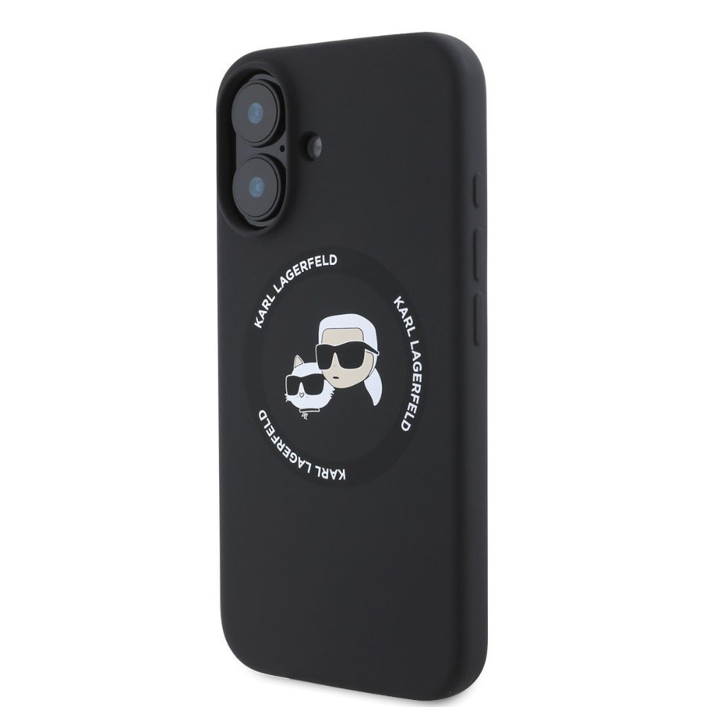 Θήκη Karl Lagerfeld Liquid Silicone Karl&Choupette Ring MagSafe Black iPhone 16 ΘΗΚΕΣ KARL LAGERFELD Θήκη Karl Lagerfeld Liquid Silicone Karl&Choupette Ring MagSafe Black iPhone 16 - Image 3