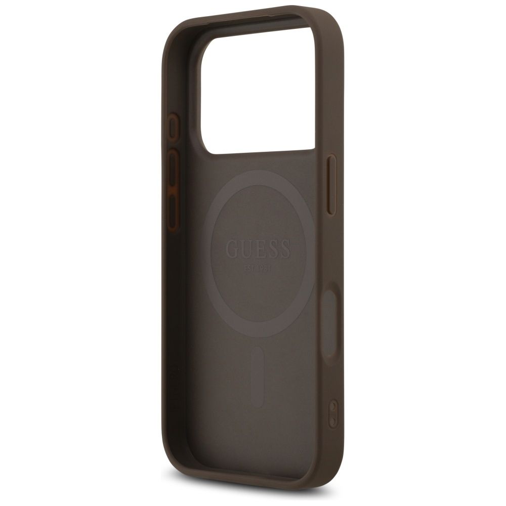 Θήκη Guess 4G Printed Stripes Magsafe Brown iPhone 17 Pro ΘΗΚΕΣ Guess Θήκη Guess 4G Printed Stripes Magsafe Brown iPhone 17 Pro - Image 7