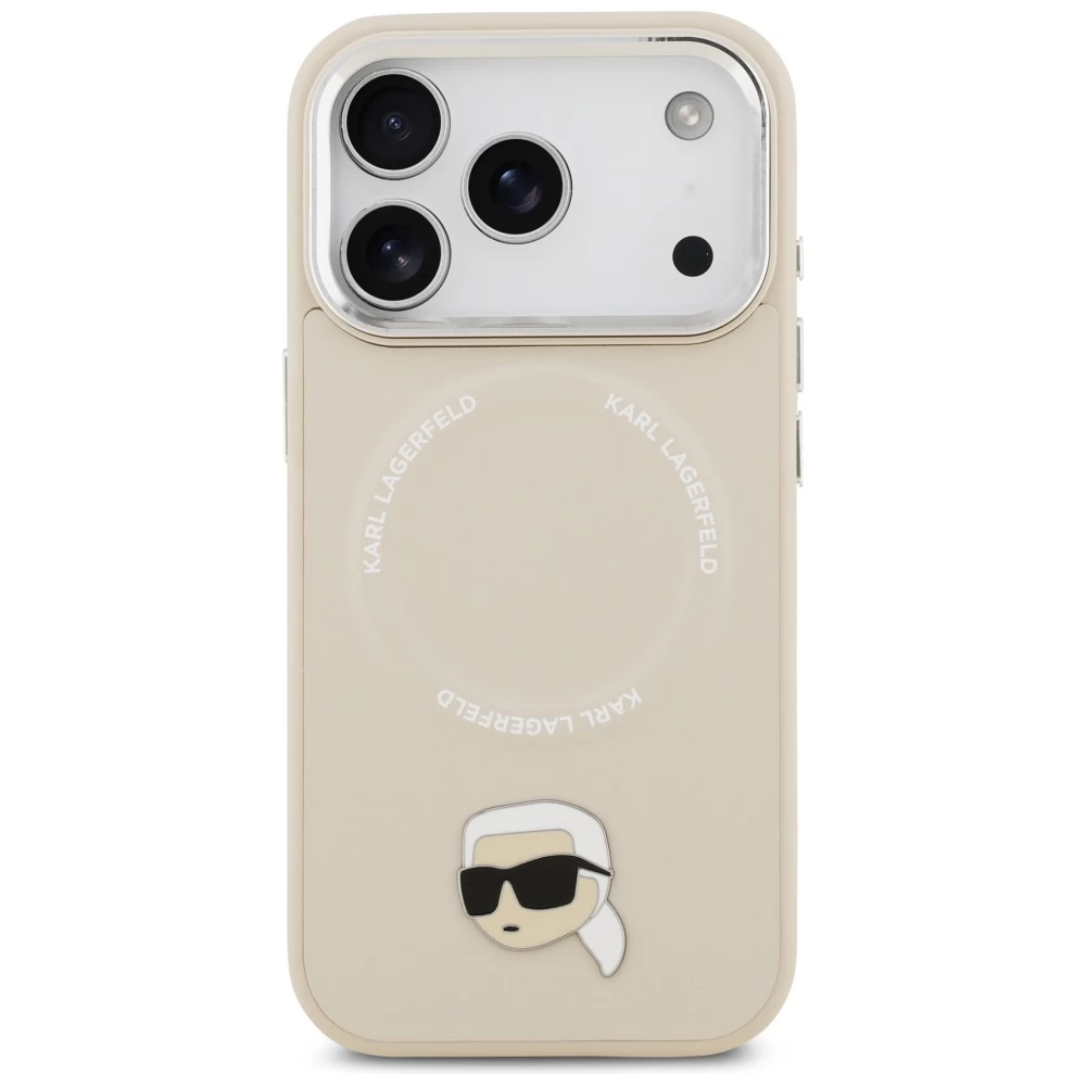 Θήκη Karl Lagerfeld Karl Pin MagSafe Beige iPhone 17 Pro Max ΘΗΚΕΣ KARL LAGERFELD Θήκη Karl Lagerfeld Karl Pin MagSafe Beige iPhone 17 Pro Max - Image 6