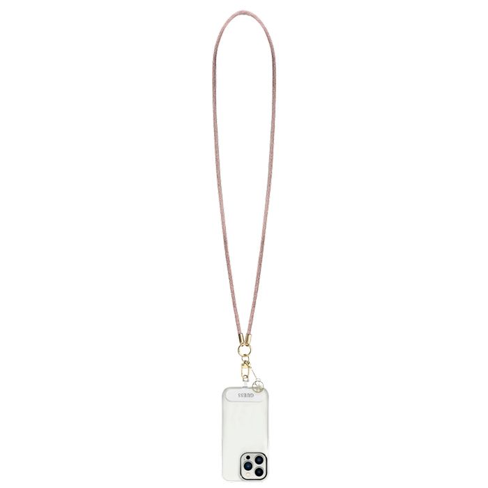 Guess Universal Crossbody Rhinestone Strap Tether Patch Pink GADGETS Guess Guess Universal Crossbody Rhinestone Strap Tether Patch Pink - Image 3
