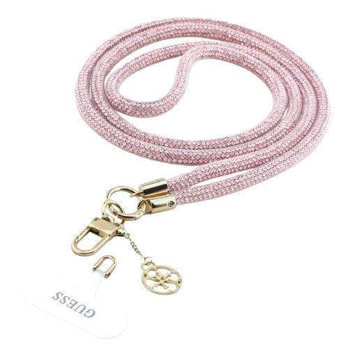 Guess Universal Crossbody Rhinestone Strap Tether Patch Pink GADGETS Guess Guess Universal Crossbody Rhinestone Strap Tether Patch Pink