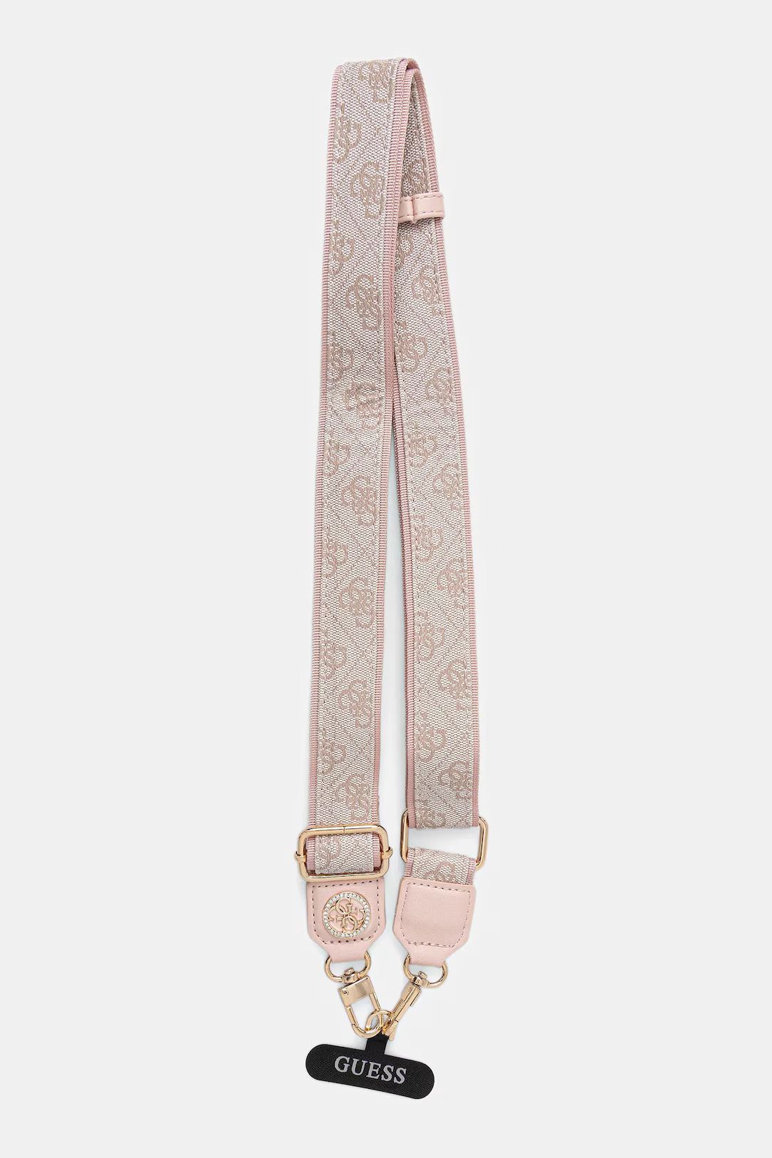 Guess Universal Crossbody 4G Tether Patch Strap PU Metal Logo Pink GADGETS Guess Guess Universal Crossbody 4G Tether Patch Strap PU Metal Logo Pink - Image 3