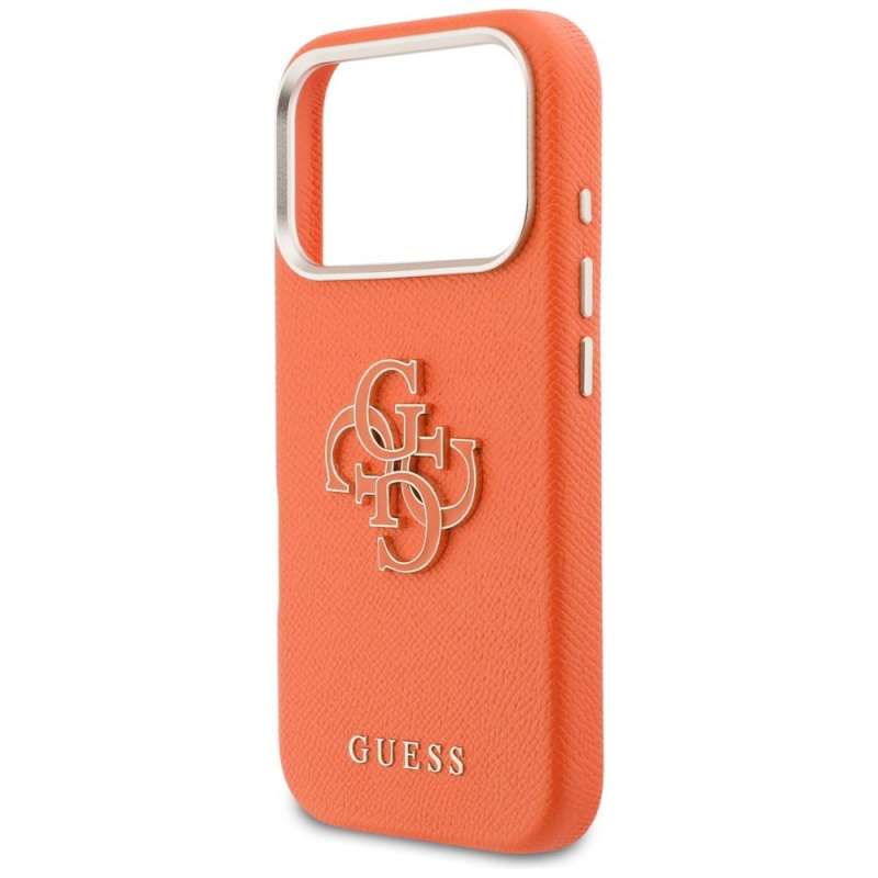 Θήκη Guess FW Resin Logo Orange iPhone 17 Pro Max ΘΗΚΕΣ Guess Θήκη Guess FW Resin Logo Orange iPhone 17 Pro Max - Image 8