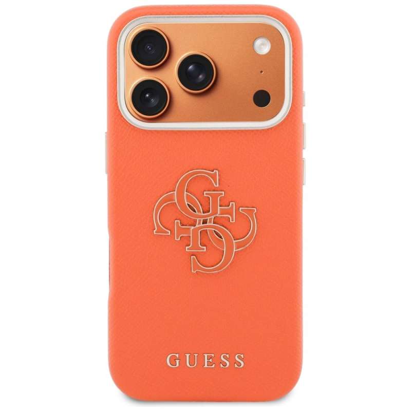 Θήκη Guess FW Resin Logo Orange iPhone 17 Pro Max ΘΗΚΕΣ Guess Θήκη Guess FW Resin Logo Orange iPhone 17 Pro Max - Image 5