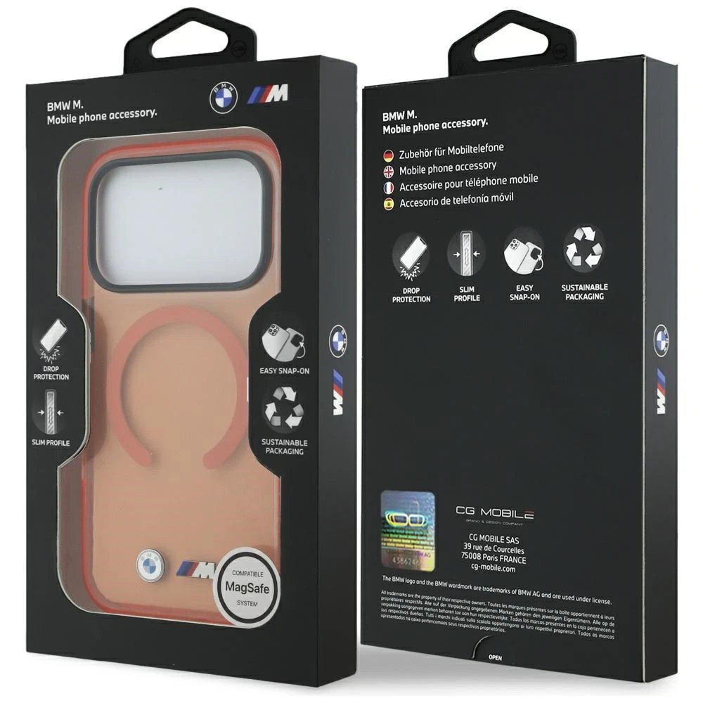 Θήκη BMW M IML Metal Logo MagSafe Orange iPhone 17 Pro Max ΘΗΚΕΣ BMW Θήκη BMW M IML Metal Logo MagSafe Orange iPhone 17 Pro Max - Image 7