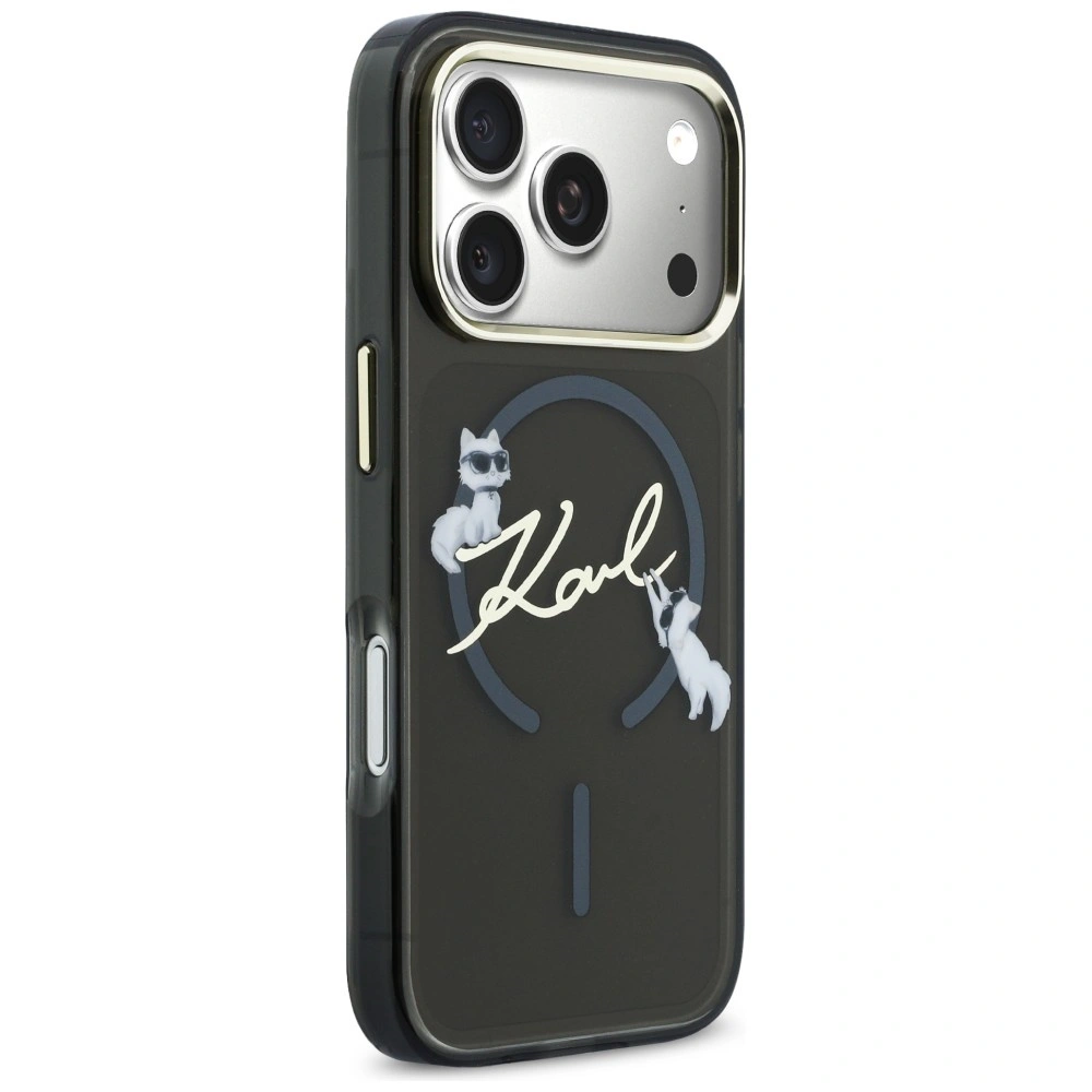 Θήκη Karl Lagerfeld IML Choupettes Karl Script Logo MagSafe Black iPhone 17 Pro Max ΘΗΚΕΣ KARL LAGERFELD Θήκη Karl Lagerfeld IML Choupettes Karl Script Logo MagSafe Black iPhone 17 Pro Max - Image 5