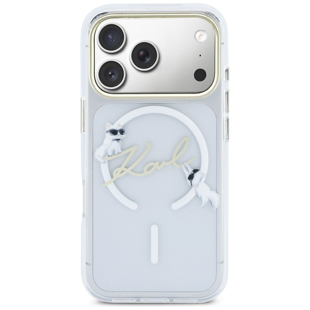 Θήκη Karl Lagerfeld IML Choupettes Karl Script Logo MagSafe Clear iPhone 17 Pro Max ΘΗΚΕΣ KARL LAGERFELD Θήκη Karl Lagerfeld IML Choupettes Karl Script Logo MagSafe Clear iPhone 17 Pro Max - Image 3