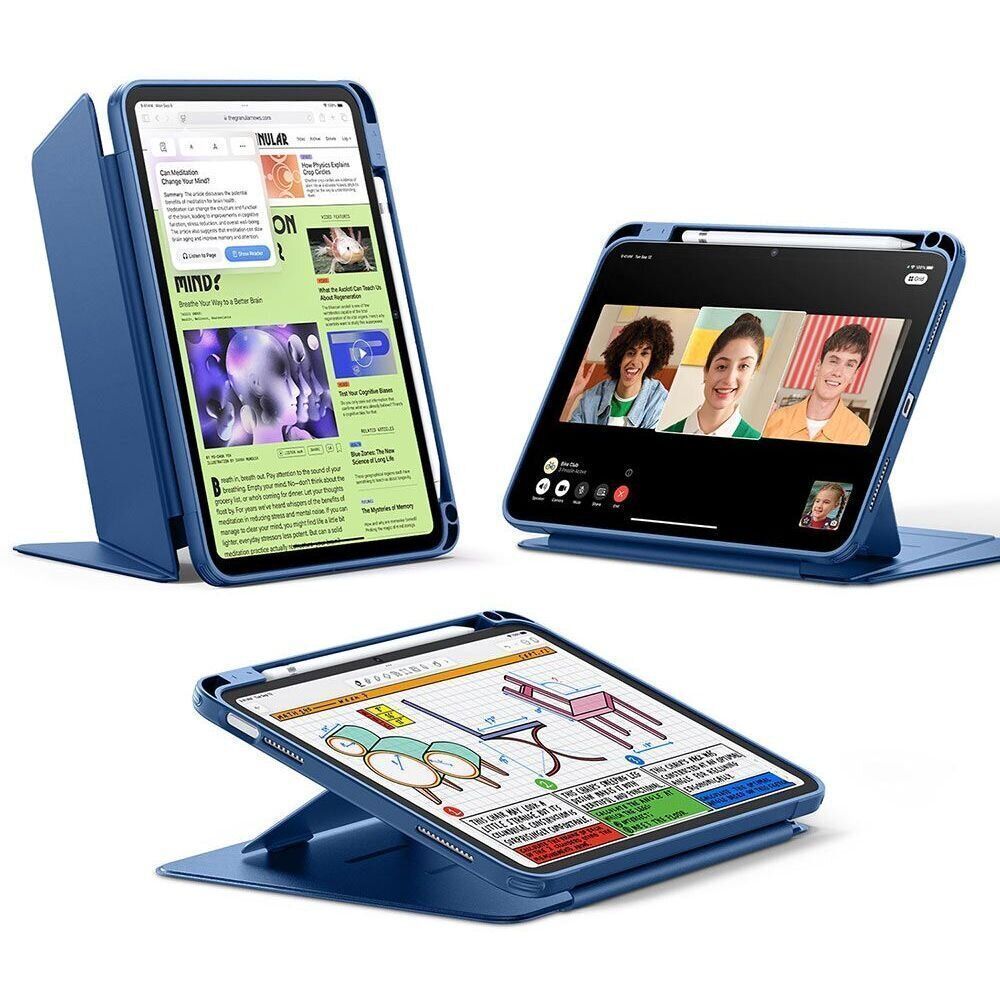 Θήκη ESR Flip Magnetic with Pencil Holder Blue iPad 10th/11th ΘΗΚΕΣ ESR Θήκη ESR Flip Magnetic with Pencil Holder Blue iPad 10th/11th