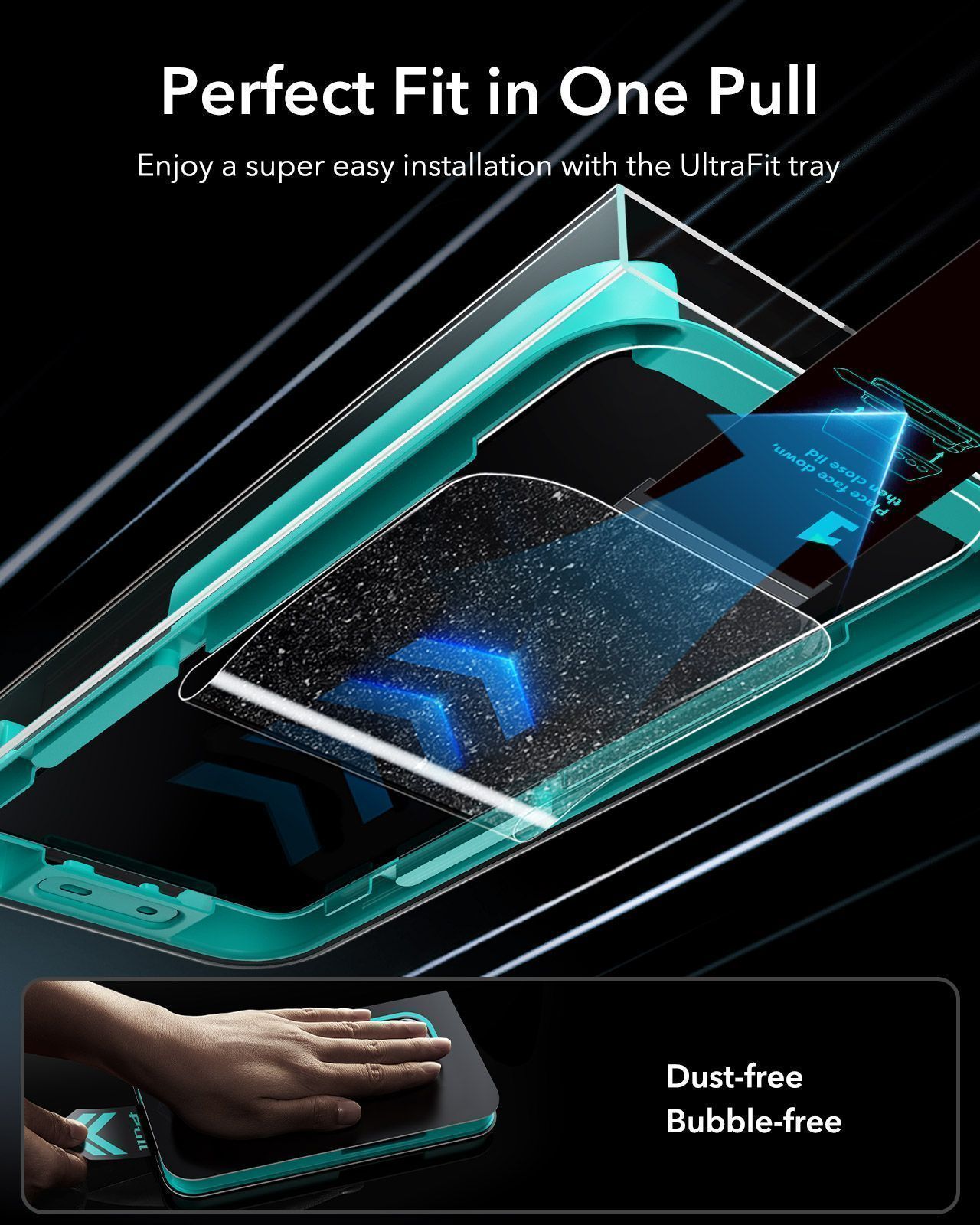 ESR UltraFit Armorite Privacy Tempered Glass Samsung Galaxy S26 Ultra ΠΡΟΣΤΑΣΙΑ ΟΘΟΝΗΣ ESR ESR UltraFit Armorite Privacy Tempered Glass Samsung Galaxy S26 Ultra - Image 3