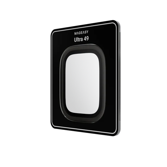 MagEasy Fortiz AR 9H Tempered Glass Black Apple Watch 49mm APPLE WATCH MagEasy MagEasy Fortiz AR 9H Tempered Glass Black Apple Watch 49mm - Image 3