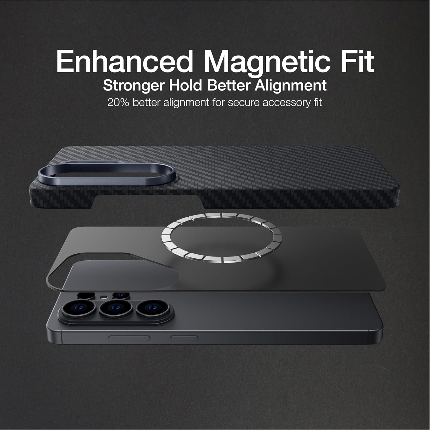 Θήκη AmazingThing Titan Max MagSafe Carbon Fiber Samsung Galaxy S26 Ultra ΘΗΚΕΣ AmazingThing Θήκη AmazingThing Titan Max MagSafe Carbon Fiber Samsung Galaxy S26 Ultra - Image 13