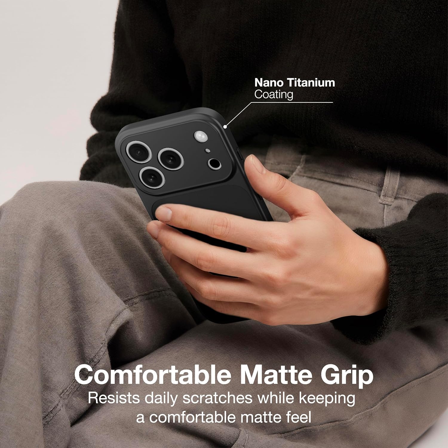 Θήκη AmazingThing Minimal FullCover Case MagSafe Black iPhone 17 Pro ΘΗΚΕΣ AmazingThing Θήκη AmazingThing Minimal FullCover Case MagSafe Black iPhone 17 Pro - Image 5