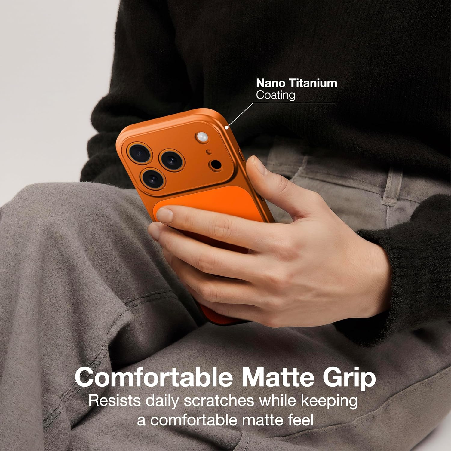 Θήκη AmazingThing Minimal FullCover Case MagSafe Orange iPhone 17 Pro Max ΘΗΚΕΣ AmazingThing Θήκη AmazingThing Minimal FullCover Case MagSafe Orange iPhone 17 Pro Max - Image 5