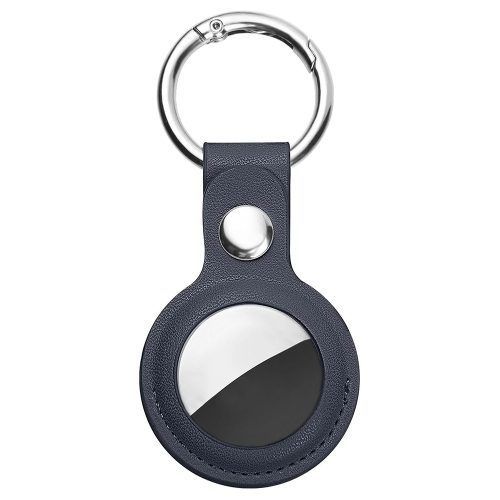 Θήκη Techsuit AirTag Leather Keychain Blue ΘΗΚΕΣ Techsuit Θήκη Techsuit AirTag Leather Keychain Blue