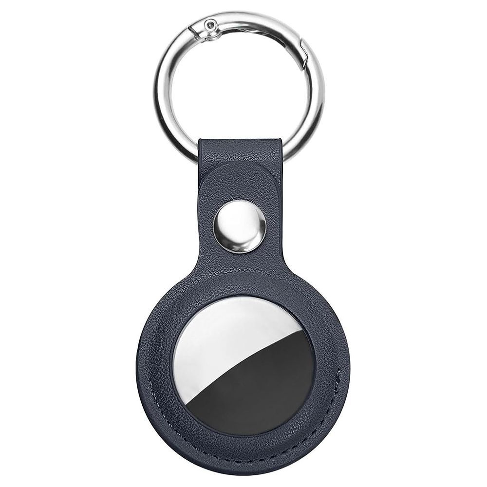Θήκη Techsuit AirTag Leather Keychain Blue ΘΗΚΕΣ Techsuit Θήκη Techsuit AirTag Leather Keychain Blue