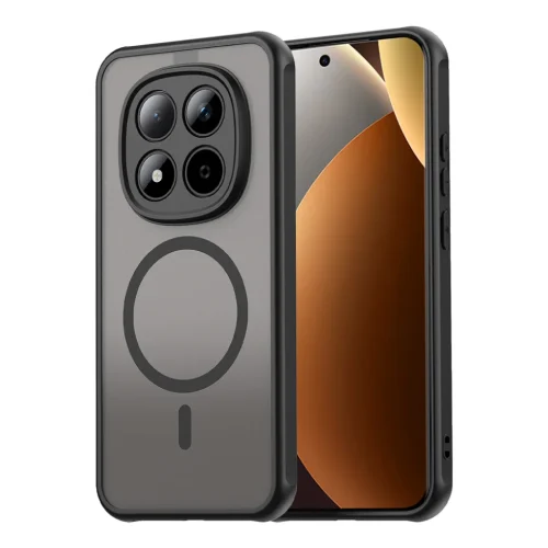 Θήκη Techsuit HaloFrost II Frosted Black Xiaomi Redmi Note 15 Pro+ 5G / Poco M8 Pro 5G