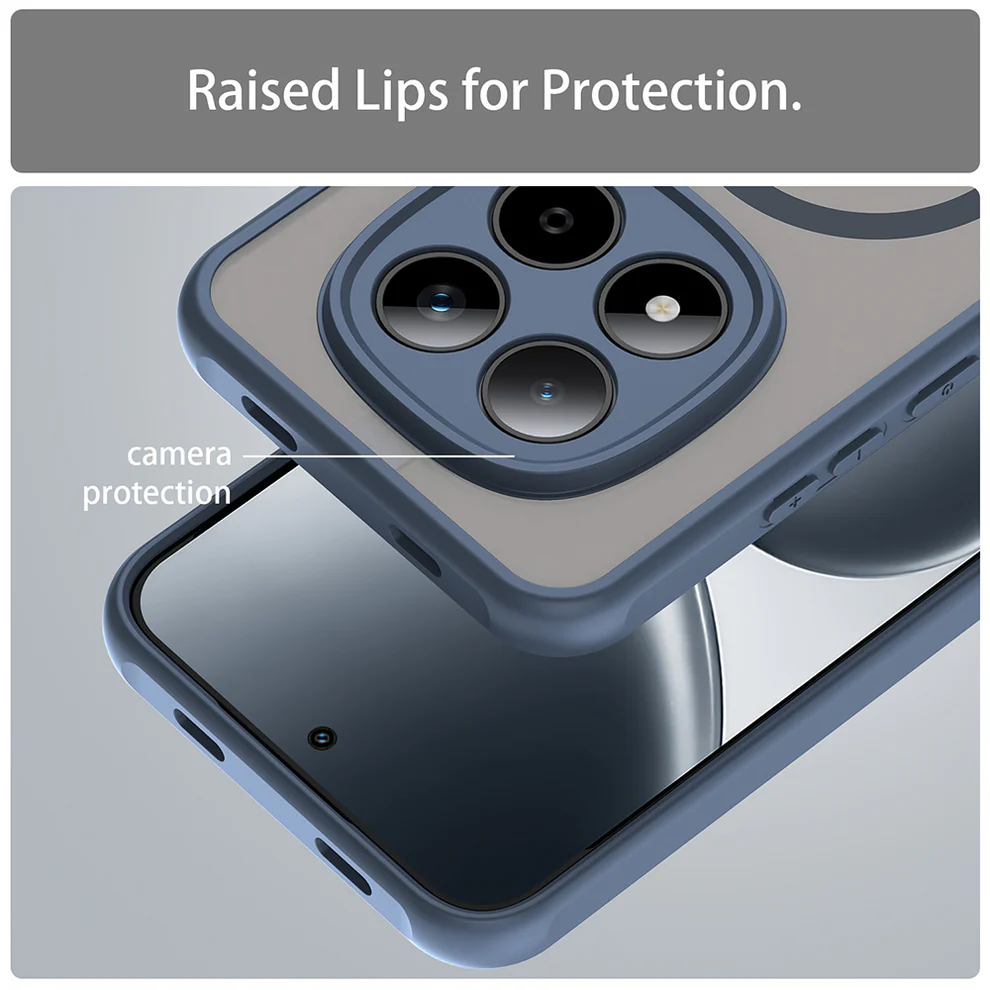 Θήκη Techsuit HaloFrost II Frosted Blue Xiaomi Redmi Note 15 Pro 5G ΘΗΚΕΣ Techsuit Θήκη Techsuit HaloFrost II Frosted Blue Xiaomi Redmi Note 15 Pro 5G - Image 3