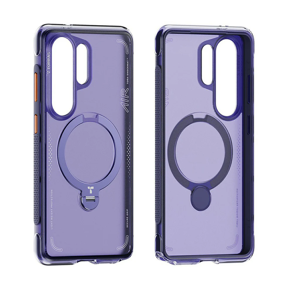 Θήκη Torras Ostand Q3 Air MagSafe Kickstand Dark Purple Samsung Galaxy S26 Ultra ΘΗΚΕΣ TORRAS Θήκη Torras Ostand Q3 Air MagSafe Kickstand Dark Purple Samsung Galaxy S26 Ultra - Image 10