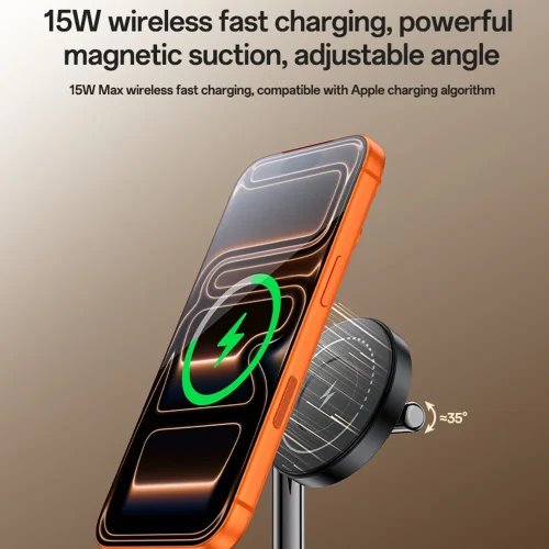 Alternative view of Yesido 6in1 MagSafe Wireless Charging Station With Night Light 25W (DS37)