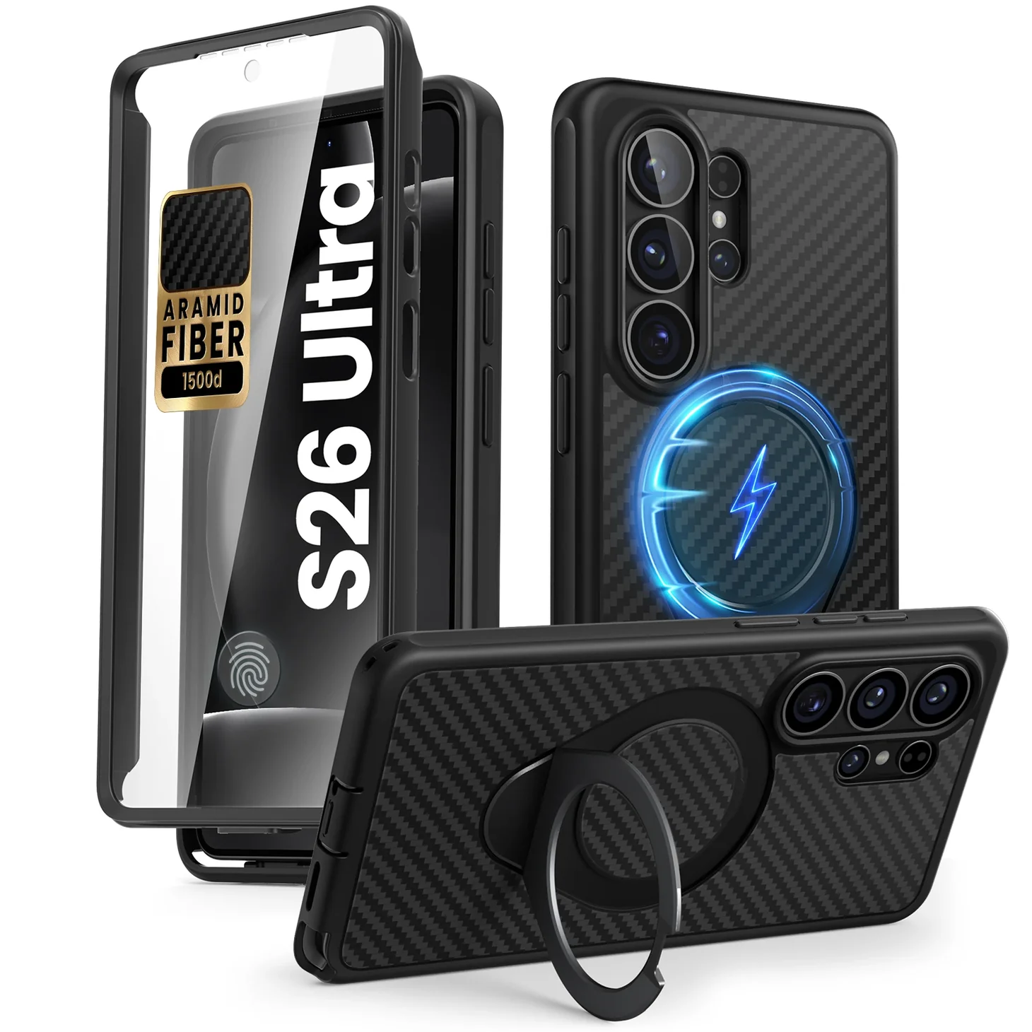 Θήκη Supcase Cosmo Mag MagSafe Aramid Fiber Samsung Galaxy S26 Ultra ΘΗΚΕΣ SUPCASE Θήκη Supcase Cosmo Mag MagSafe Aramid Fiber Samsung Galaxy S26 Ultra