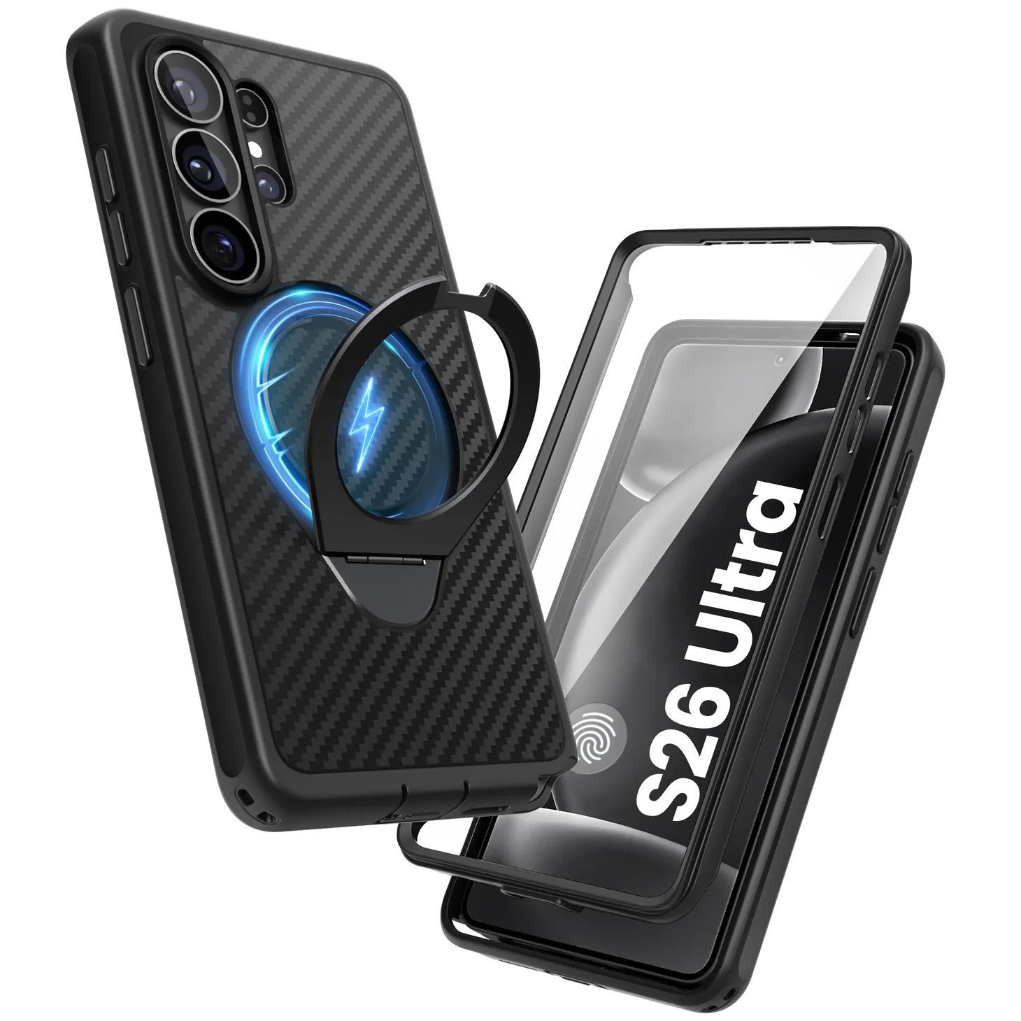 Θήκη Supcase Cosmo Mag MagSafe Aramid Fiber Samsung Galaxy S26 Ultra ΘΗΚΕΣ SUPCASE Θήκη Supcase Cosmo Mag MagSafe Aramid Fiber Samsung Galaxy S26 Ultra - Image 5