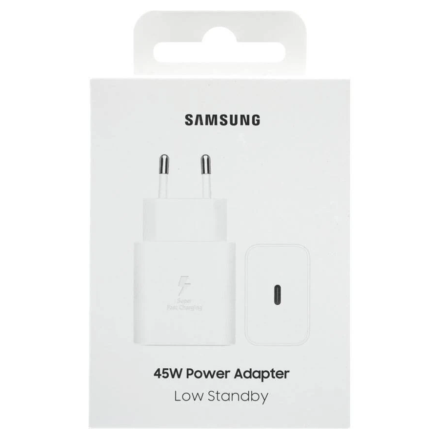Samsung Fast Travel Charger GaN 45W USB-C White ΑΞΕΣΟΥΑΡ Samsung Original Samsung Fast Travel Charger GaN 45W USB-C White