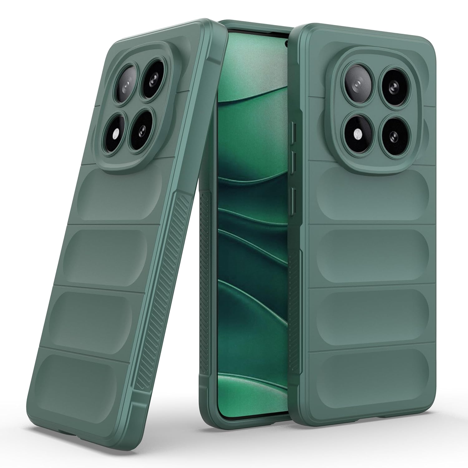 Θήκη Magic Shield Green Xiaomi Redmi Note 15 Pro 5G ΘΗΚΕΣ Orso Θήκη Magic Shield Green Xiaomi Redmi Note 15 Pro 5G