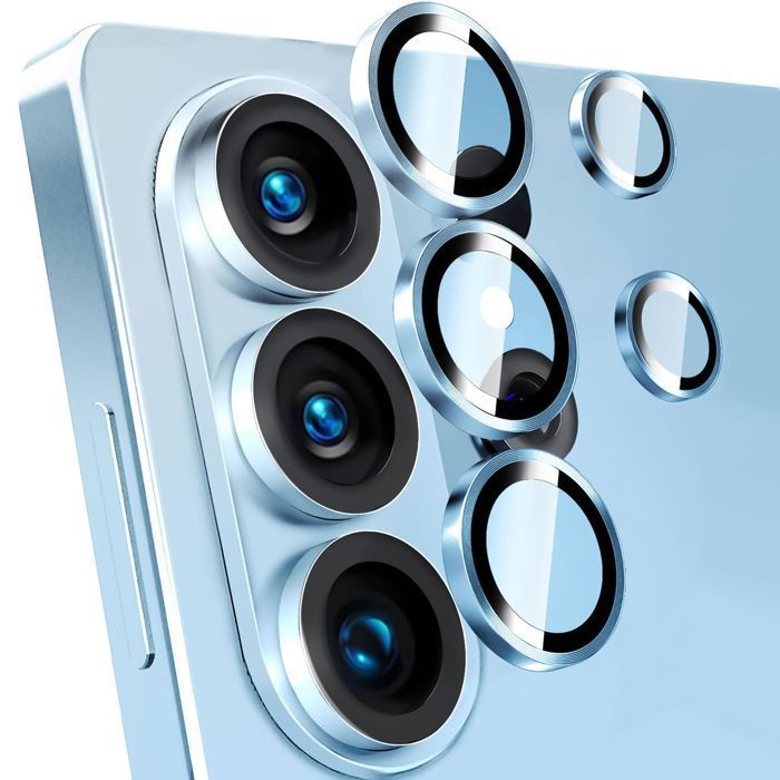 Orso Lens Camera Tempered Glass Cyan Samsung Galaxy S26 Ultra ΠΡΟΣΤΑΣΙΑ ΟΘΟΝΗΣ Orso Orso Lens Camera Tempered Glass Cyan Samsung Galaxy S26 Ultra