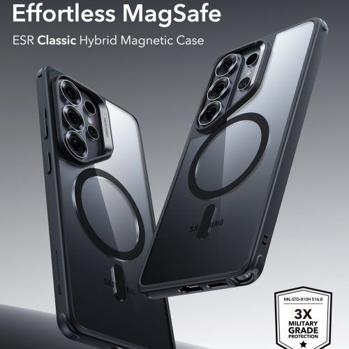 Alternative view of Θήκη ESR Classic Hybrid MagSafe Clear Black Samsung Galaxy S26 Ultra