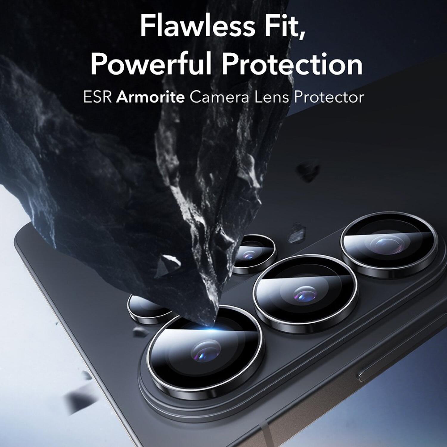 ESR Armorite Tempered Glass Camera Lens Black Samsung Galaxy S26 Ultra ΠΡΟΣΤΑΣΙΑ ΟΘΟΝΗΣ ESR ESR Armorite Tempered Glass Camera Lens Black Samsung Galaxy S26 Ultra - Image 7