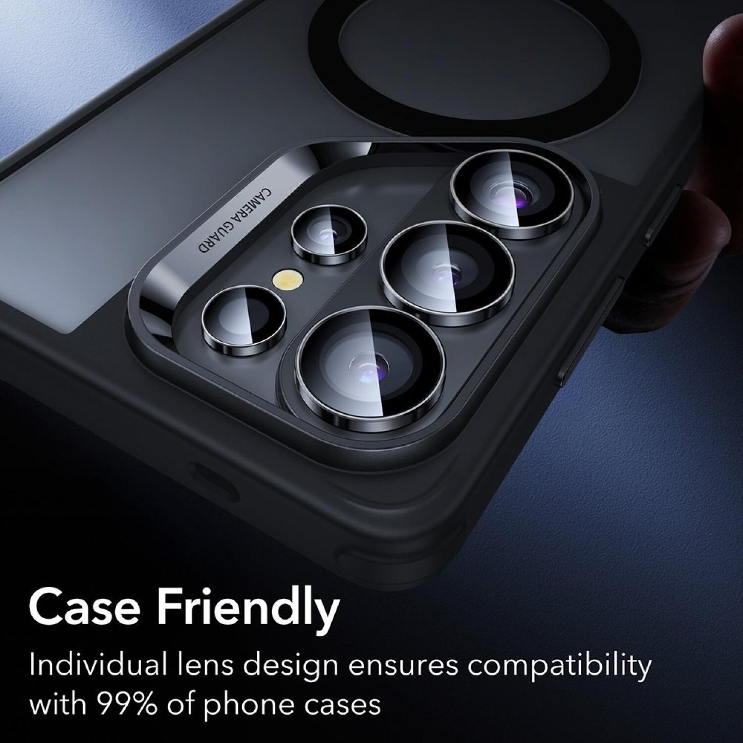 ESR Armorite Tempered Glass Camera Lens Black Samsung Galaxy S26 Ultra ΠΡΟΣΤΑΣΙΑ ΟΘΟΝΗΣ ESR ESR Armorite Tempered Glass Camera Lens Black Samsung Galaxy S26 Ultra - Image 5