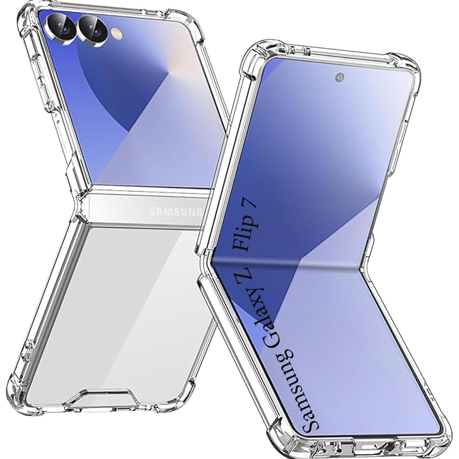 Θήκη Orso Perfect Clear Clear Samsung Galaxy Z Flip 7 ΘΗΚΕΣ Orso Θήκη Orso Perfect Clear Clear Samsung Galaxy Z Flip 7