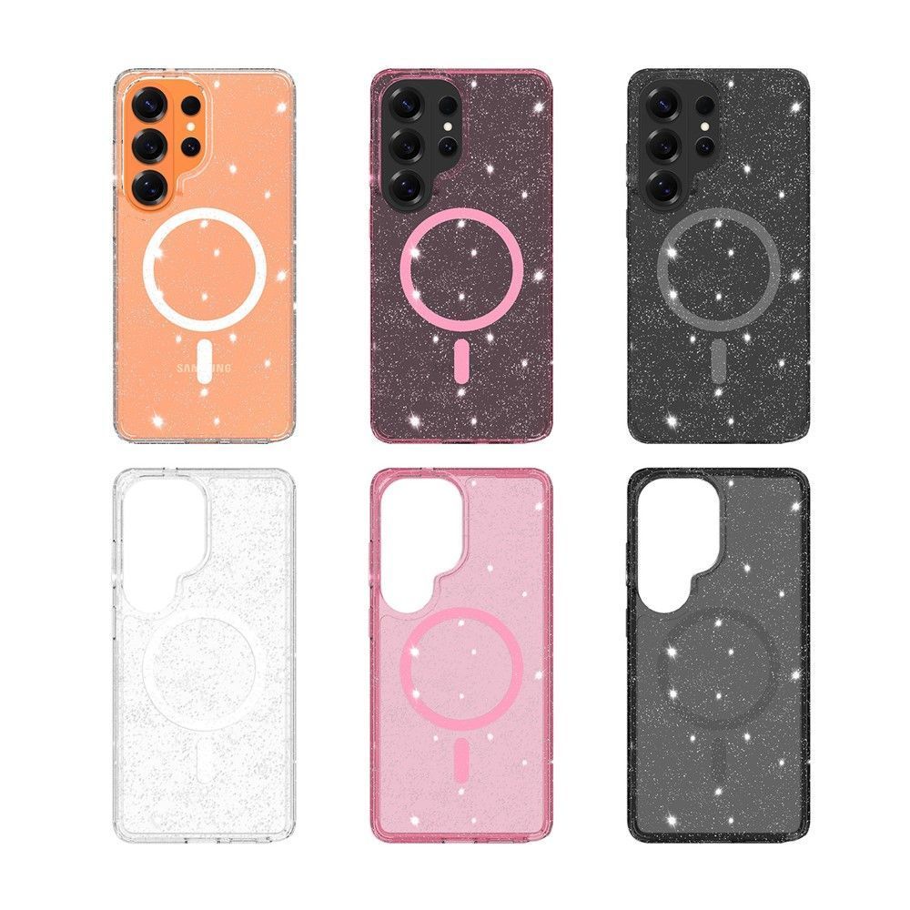 Θήκη Orso Glitter Powder Magsafe Clear Black Samsung Galaxy S26 Ultra ΘΗΚΕΣ Orso Θήκη Orso Glitter Powder Magsafe Clear Black Samsung Galaxy S26 Ultra - Image 7