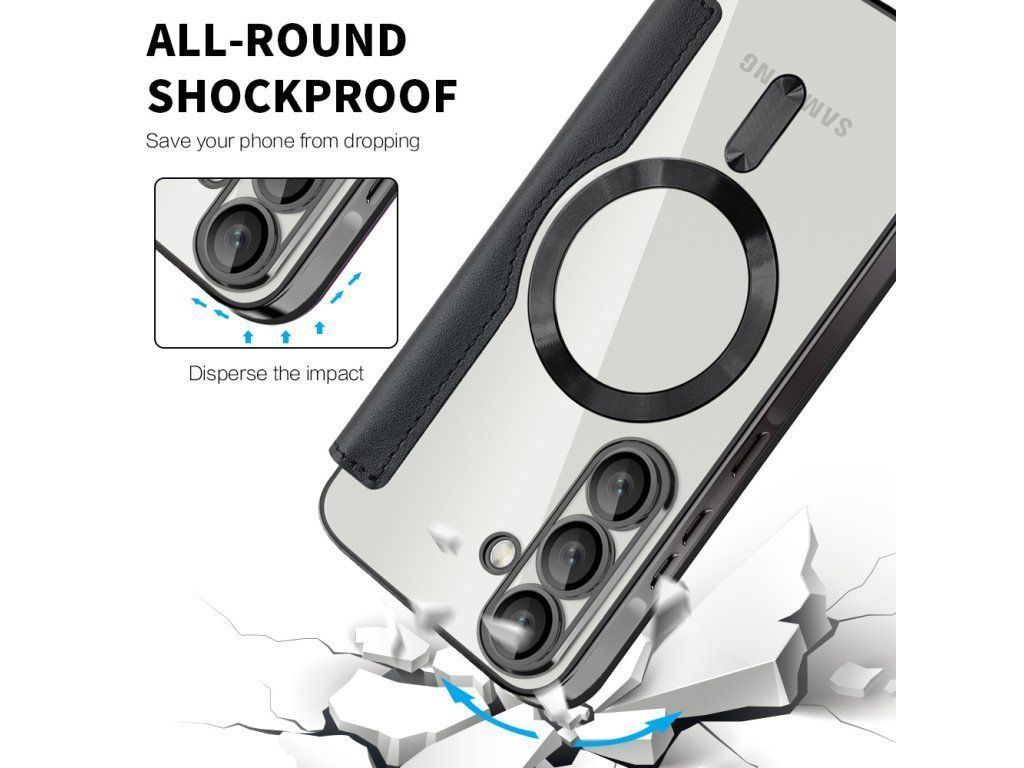 Θήκη Orso Flip Camera Protection Magsafe Bare Look Black Samsung Galaxy A37 ΘΗΚΕΣ Orso Θήκη Orso Flip Camera Protection Magsafe Bare Look Black Samsung Galaxy A37 - Image 4