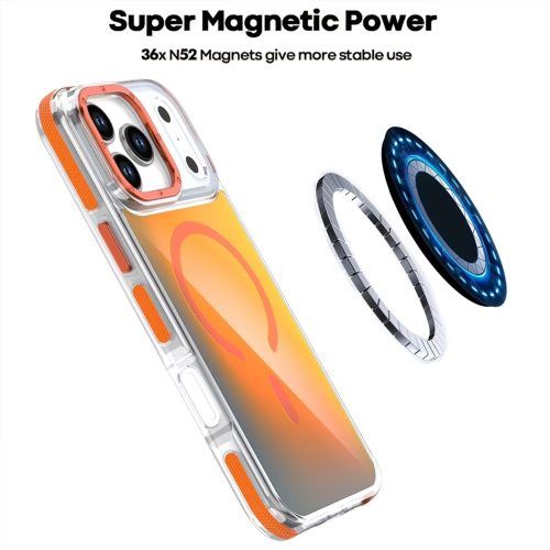 Alternative view of Θήκη Orso Chameleon Magsafe Orange iPhone 17 Pro