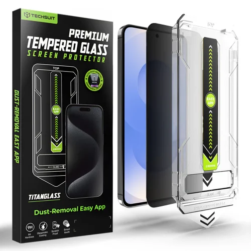 Alternative view of Techsuit TitanGlass Crystal HD Tempered Glass Samsung Galaxy S26 Ultra