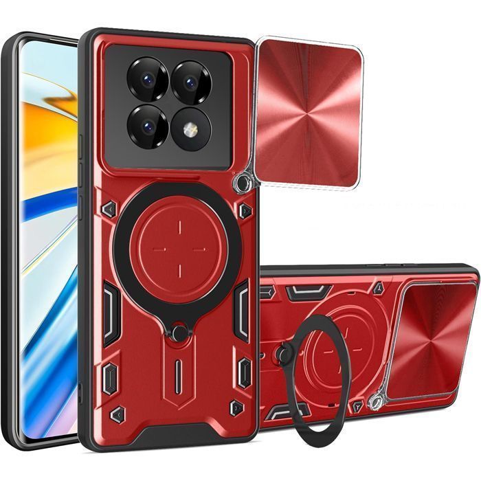 Θήκη Techsuit CamGuard Pro Red Xiaomi Redmi Note 15 Pro+ 5G. ΘΗΚΕΣ Techsuit Θήκη Techsuit CamGuard Pro Red Xiaomi Redmi Note 15 Pro+ 5G.