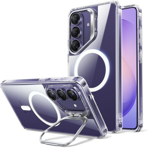 Θήκη ESR Classic Hybrid with Stash Stand HaloLock MagSafe Clear Samsung Galaxy S26 ΘΗΚΕΣ ESR Θήκη ESR Classic Hybrid with Stash Stand HaloLock MagSafe Clear Samsung Galaxy S26