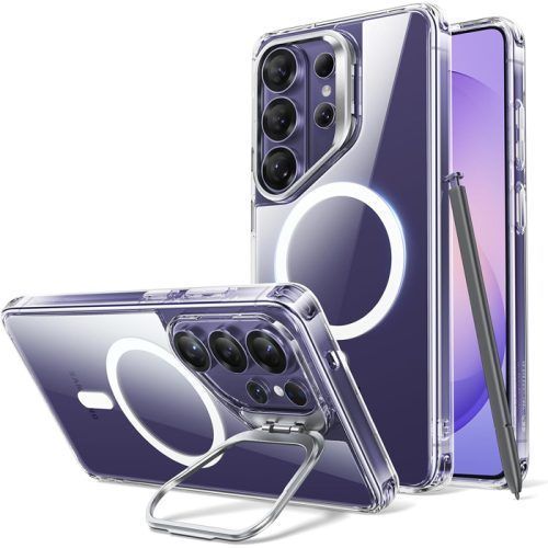Θήκη ESR Classic Hybrid with Stash Stand HaloLock MagSafe Clear Samsung Galaxy S26 Ultra ΘΗΚΕΣ ESR Θήκη ESR Classic Hybrid with Stash Stand HaloLock MagSafe Clear Samsung Galaxy S26 Ultra