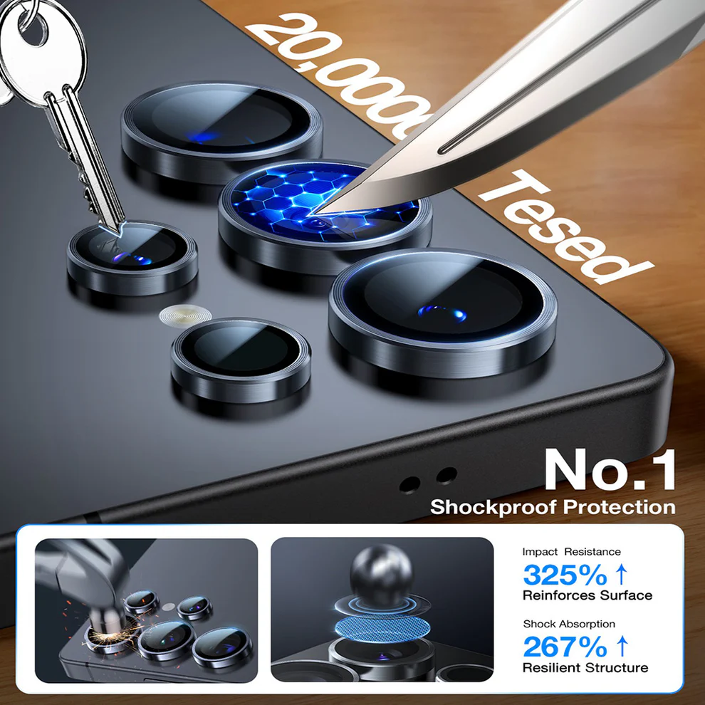 Torras LensGuard Tempered Glass Black Samsung Galaxy S26 Ultra ΠΡΟΣΤΑΣΙΑ ΟΘΟΝΗΣ TORRAS Torras LensGuard Tempered Glass Black Samsung Galaxy S26 Ultra - Image 6