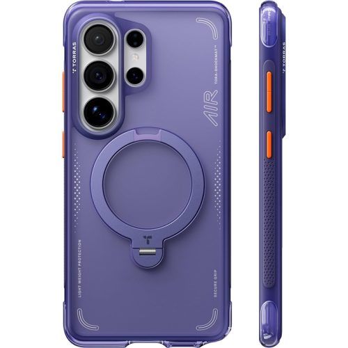 Θήκη Torras Ostand Q3 Air MagSafe Kickstand Dark Purple Samsung Galaxy S26 Ultra ΘΗΚΕΣ TORRAS Θήκη Torras Ostand Q3 Air MagSafe Kickstand Dark Purple Samsung Galaxy S26 Ultra