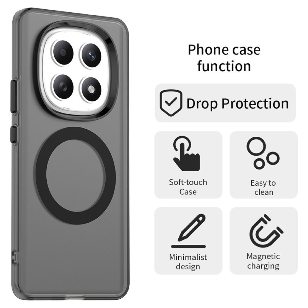 Θήκη MagCase Frosted Black Poco M8 5G ΘΗΚΕΣ Orso Θήκη MagCase Frosted Black Poco M8 5G - Image 2