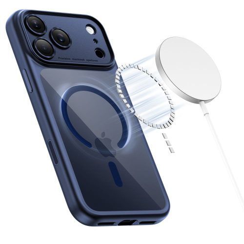 Alternative view of Θήκη Tech-Protect Magpeak Magsafe CC Blue iPhone 17 Pro Max